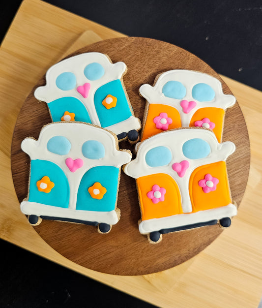 VW Car Dog Cookie | Qty 12 Wholesale