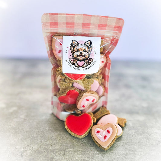 Frosted Puppy Love Dog Cookie Bag