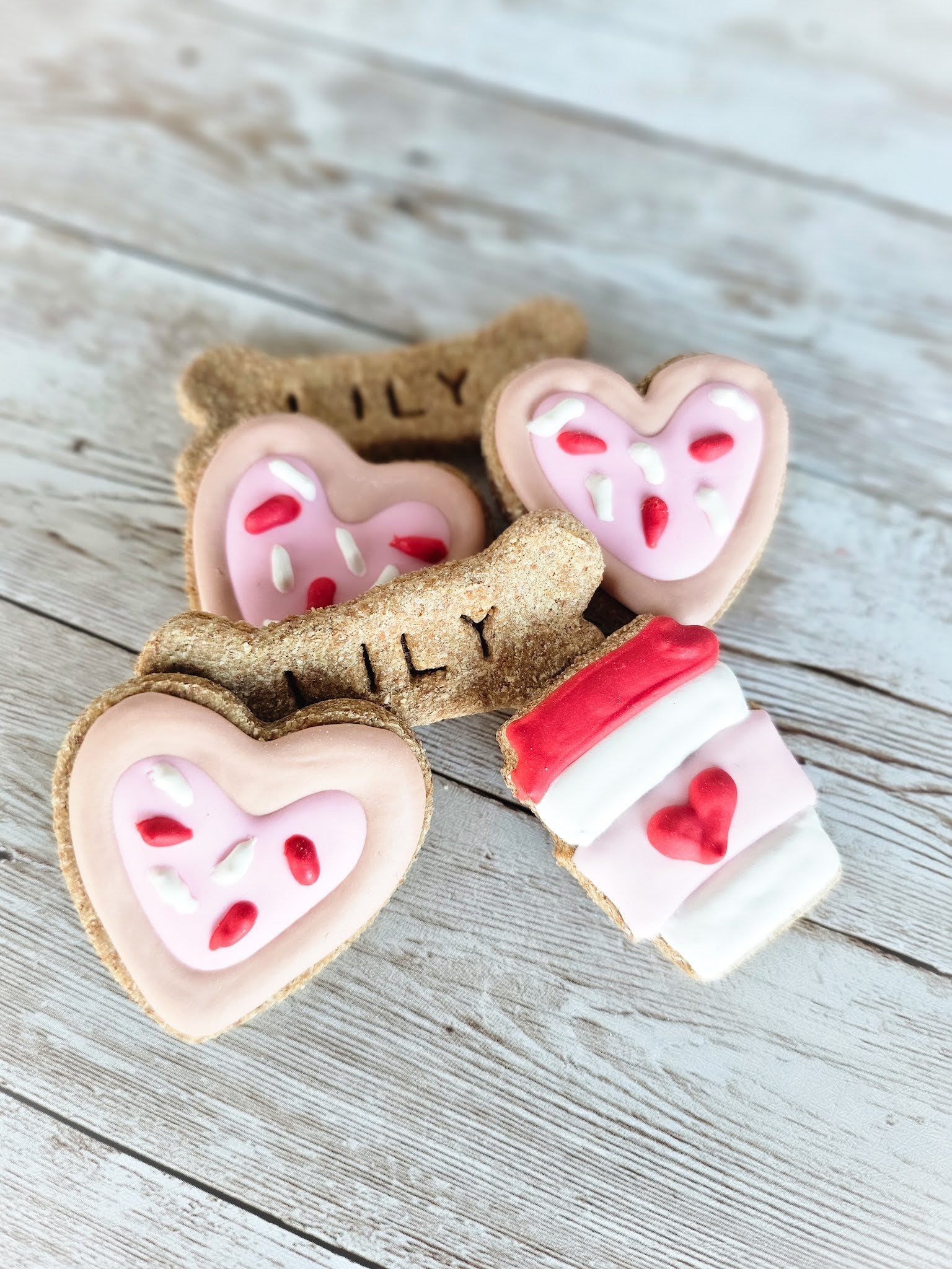 Valentine's Day Dog Treats and Cookie Bags