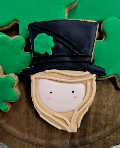 Leprechaun Dog Cookie | Qty 12 Wholesale