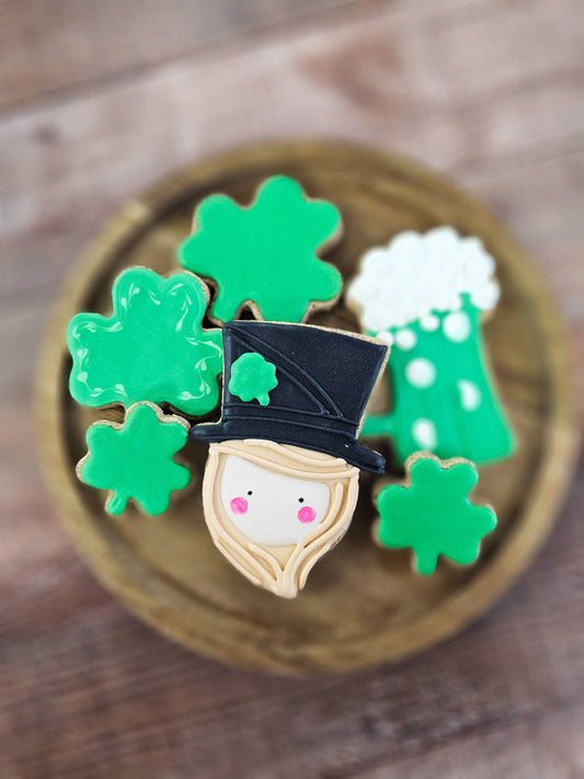St Patrick's Day Dog Cookie Gift Box