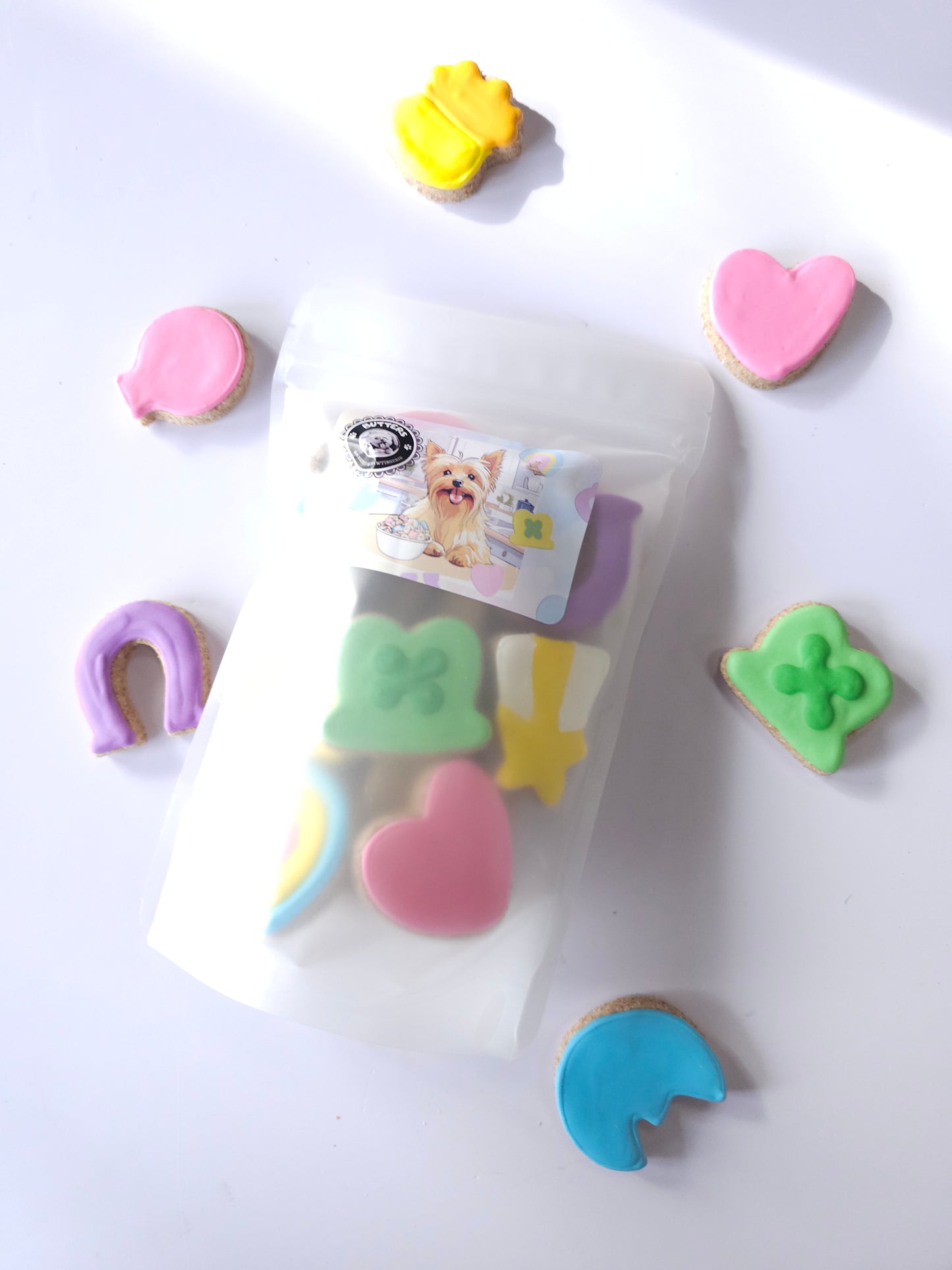 St Patrick Lucky Dog Cookie Gift Bag Qty 3 Wholesale